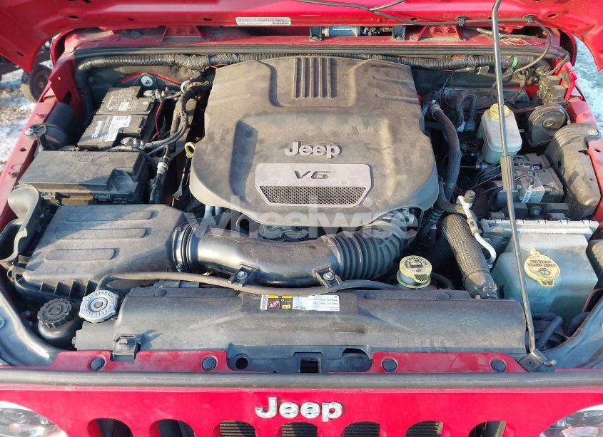 Photo 10 of 2014 Jeep Wrangler SPORT (VIN 1C4AJWAG9EL295931)