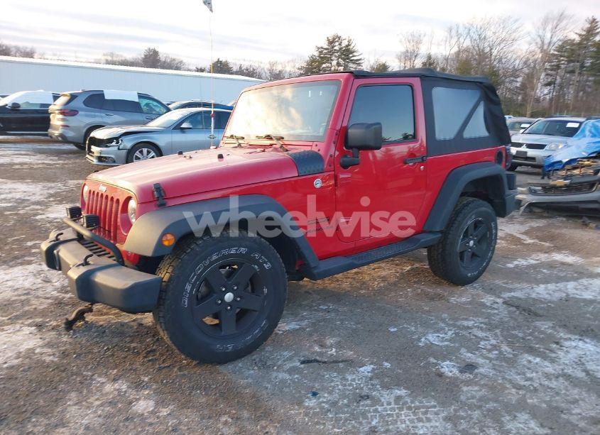 Photo 2 of 2014 Jeep Wrangler SPORT (VIN 1C4AJWAG9EL295931)