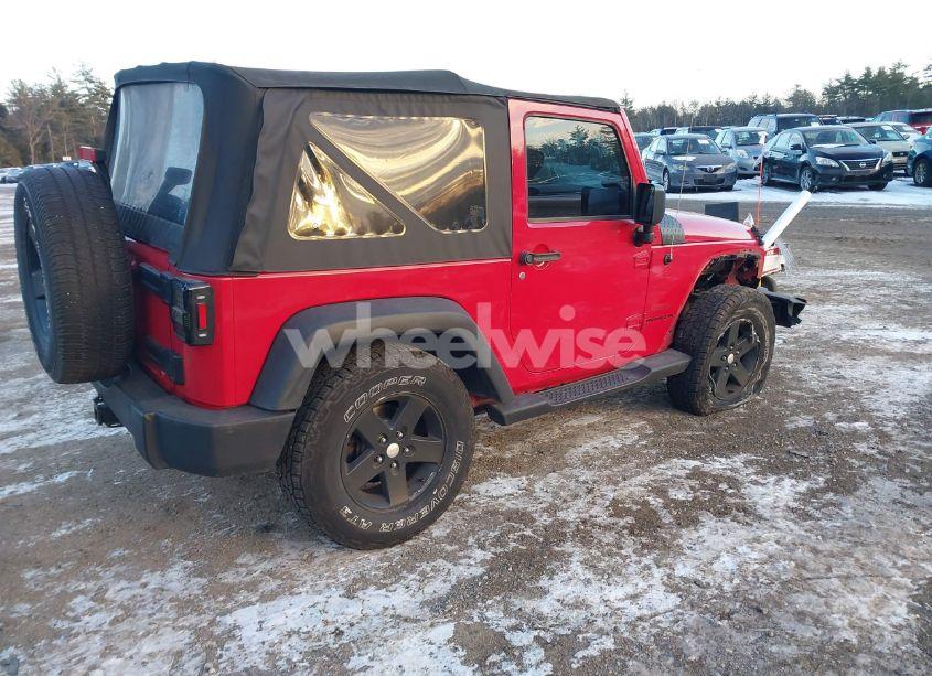 Photo 4 of 2014 Jeep Wrangler SPORT (VIN 1C4AJWAG9EL295931)