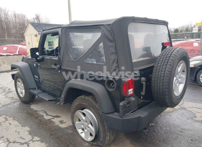 Photo 3 of 2014 Jeep Wrangler SPORT (VIN 1C4AJWAG9EL312856)