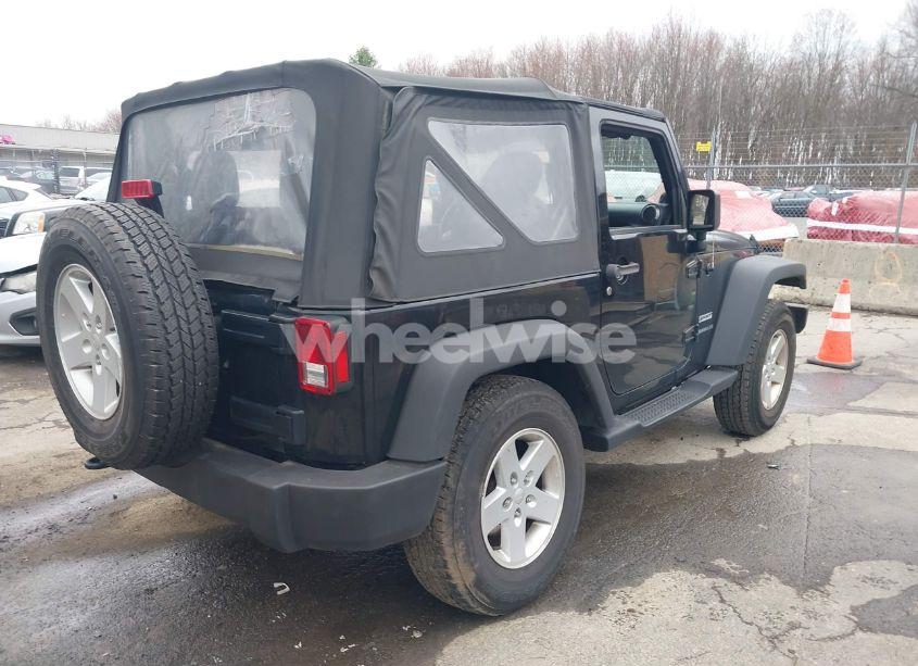 Photo 4 of 2014 Jeep Wrangler SPORT (VIN 1C4AJWAG9EL312856)