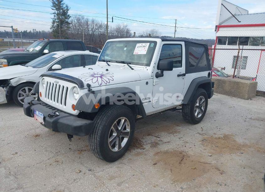 Photo 2 of 2012 Jeep Wrangler SPORT (VIN 1C4AJWAGXCL151009)