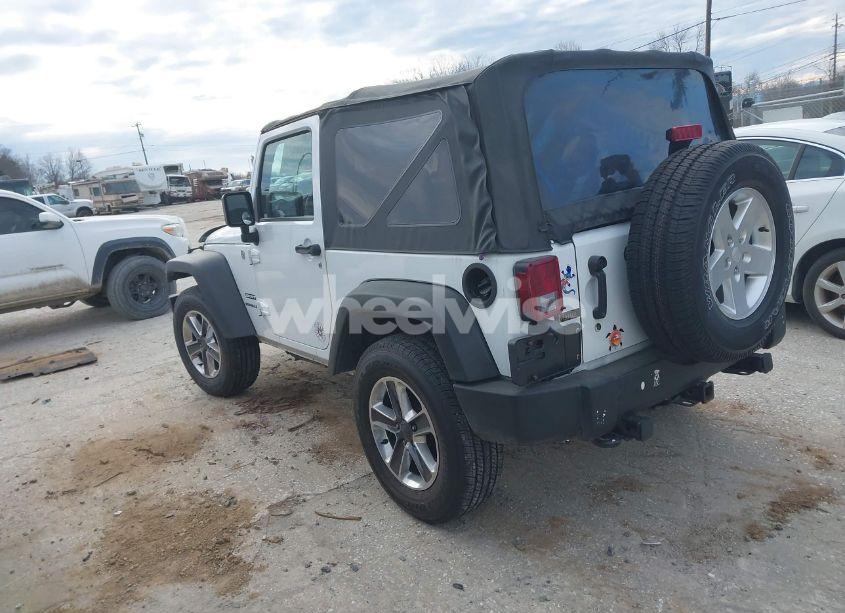 Photo 3 of 2012 Jeep Wrangler SPORT (VIN 1C4AJWAGXCL151009)