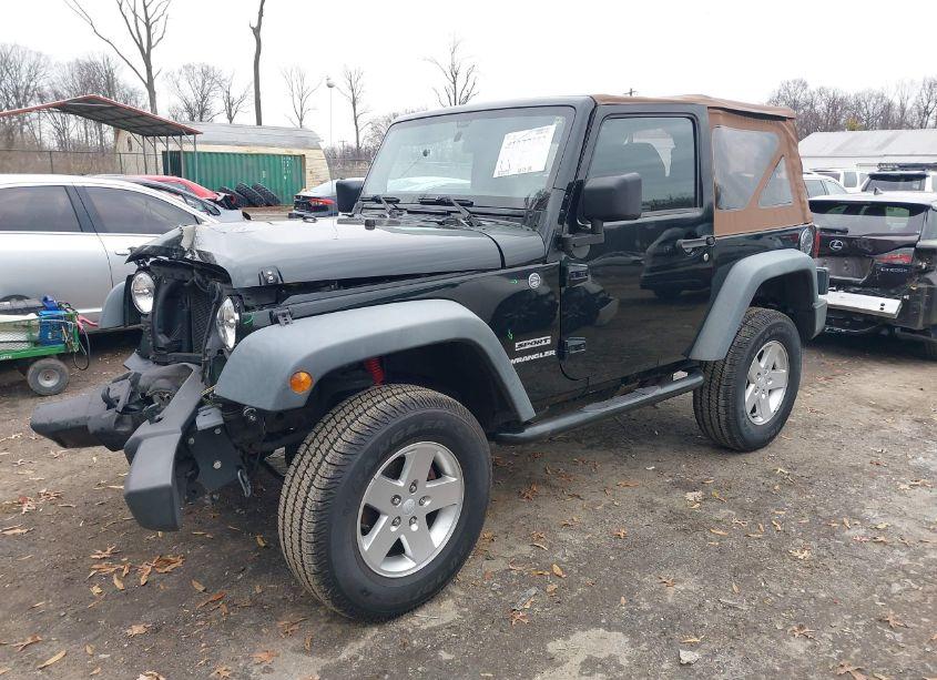 Photo 2 of 2012 Jeep Wrangler SPORT (VIN 1C4AJWAGXCL163564)