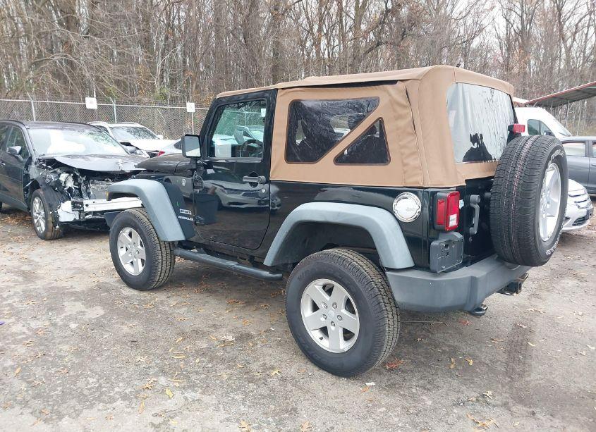 Photo 3 of 2012 Jeep Wrangler SPORT (VIN 1C4AJWAGXCL163564)