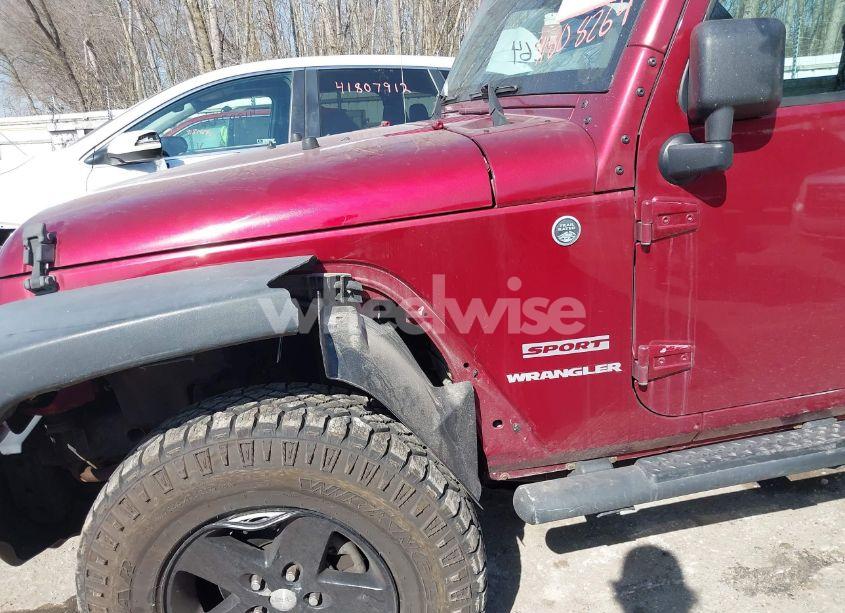 Photo 6 of 2013 Jeep Wrangler SPORT (VIN 1C4AJWAGXDL538922)