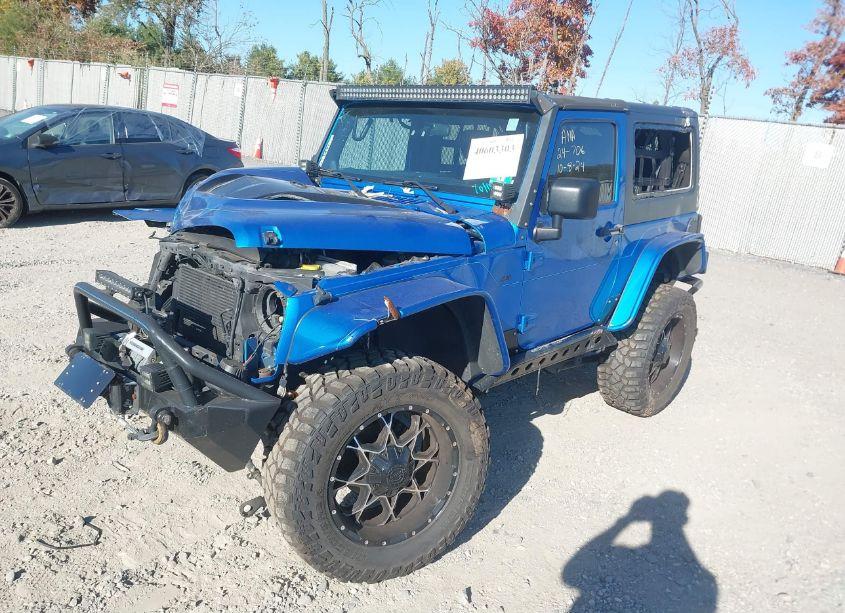 Photo 2 of 2014 Jeep Wrangler WILLYS WHEELER (VIN 1C4AJWAGXEL282251)