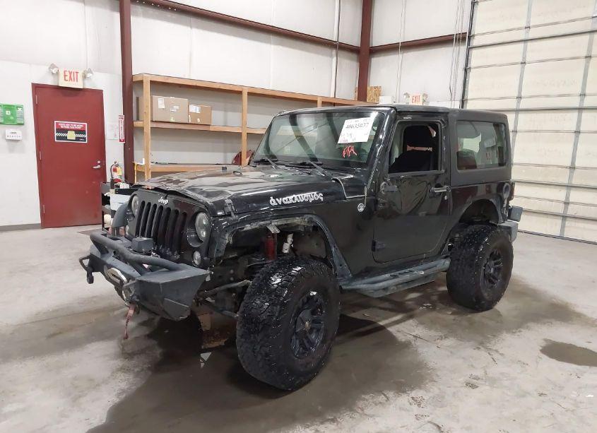 Photo 2 of 2014 Jeep Wrangler SPORT (VIN 1C4AJWAGXEL319332)