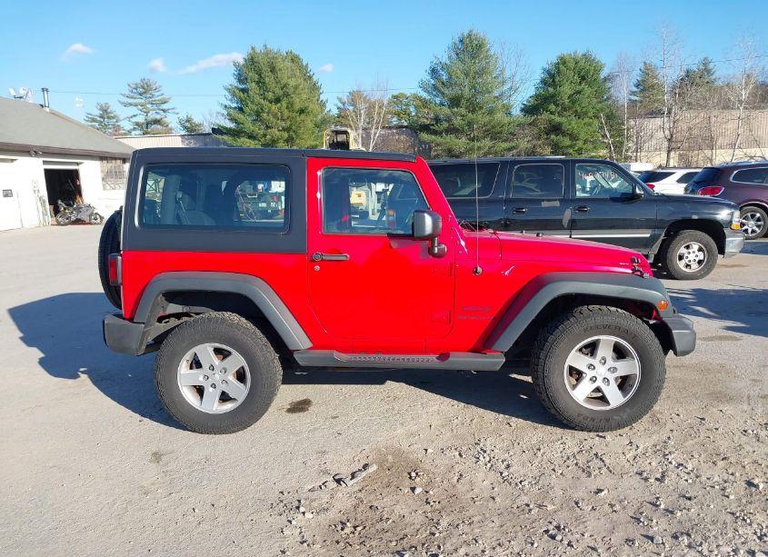 Photo 14 of 2015 Jeep Wrangler SPORT (VIN 1C4AJWAGXFL505387)