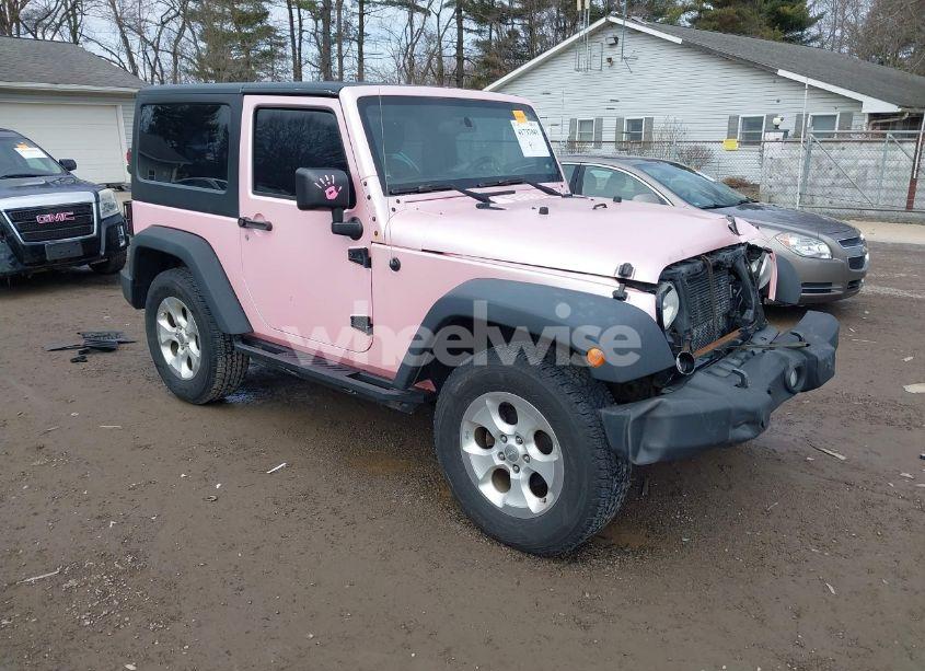2015 Jeep Wrangler SPORT (VIN 1C4AJWAGXFL534033) main photo