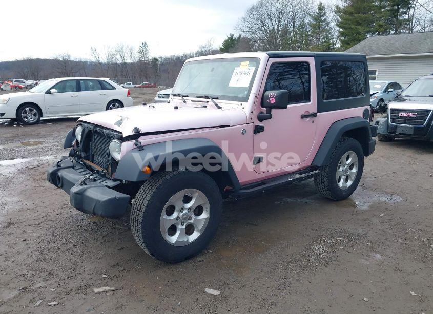 Photo 2 of 2015 Jeep Wrangler SPORT (VIN 1C4AJWAGXFL534033)