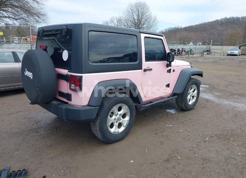 Photo 4 of 2015 Jeep Wrangler SPORT (VIN 1C4AJWAGXFL534033)