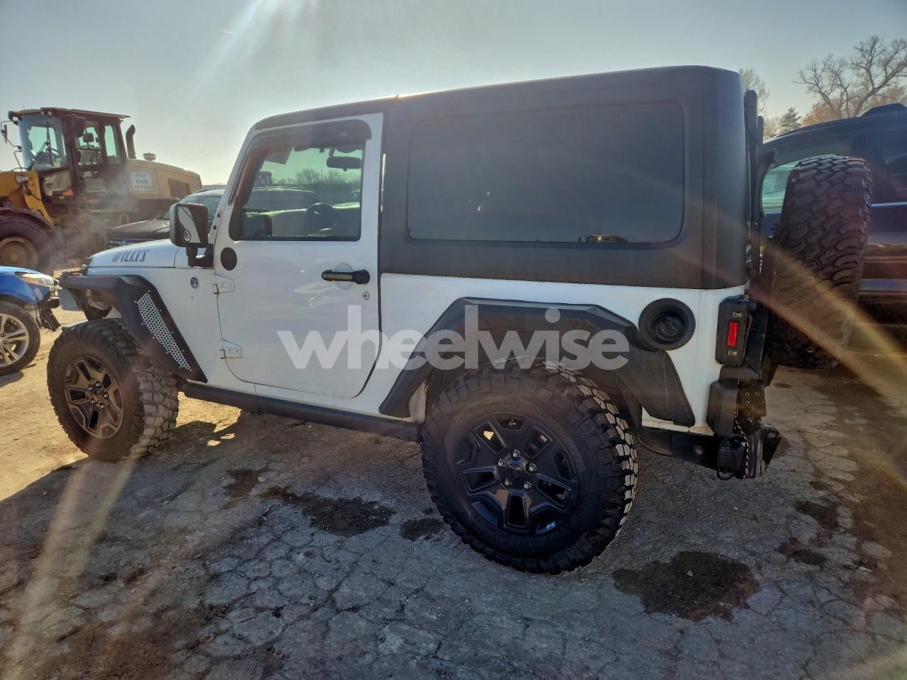 Photo 2 of 2015 JEEP WRANGLER SPORT (VIN 1C4AJWAGXFL560356)