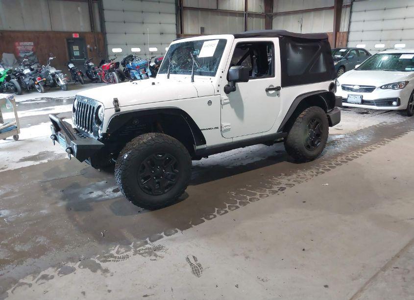 Photo 2 of 2015 Jeep Wrangler WILLYS WHEELER (VIN 1C4AJWAGXFL668587)