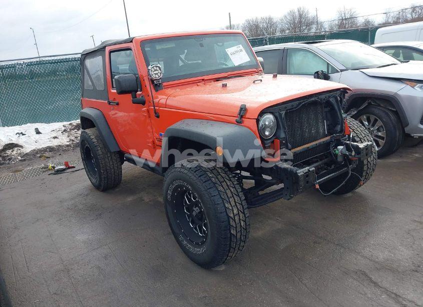 2015 Jeep Wrangler SPORT (VIN 1C4AJWAGXFL674955) main photo