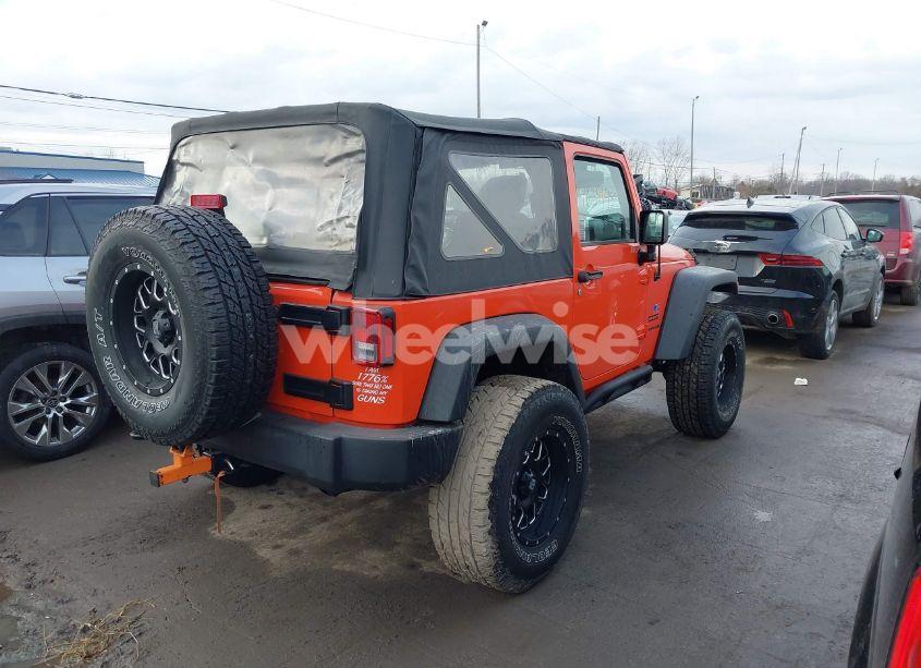 Photo 4 of 2015 Jeep Wrangler SPORT (VIN 1C4AJWAGXFL674955)