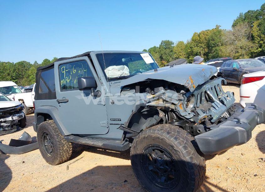 Photo 14 of 2015 Jeep Wrangler SPORT (VIN 1C4AJWAGXFL689553)