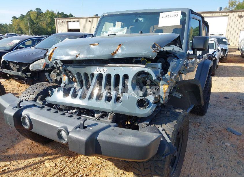 Photo 2 of 2015 Jeep Wrangler SPORT (VIN 1C4AJWAGXFL689553)