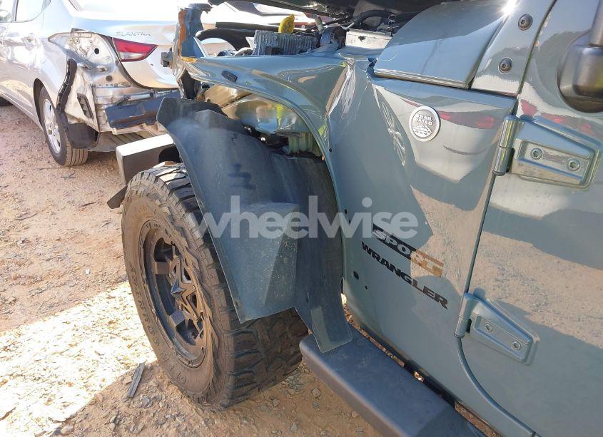 Photo 21 of 2015 Jeep Wrangler SPORT (VIN 1C4AJWAGXFL689553)