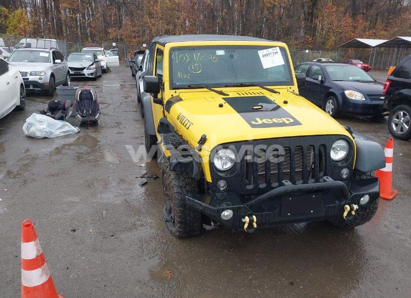 2015 Jeep Wrangler WILLYS WHEELER (VIN 1C4AJWAGXFL729114) main photo