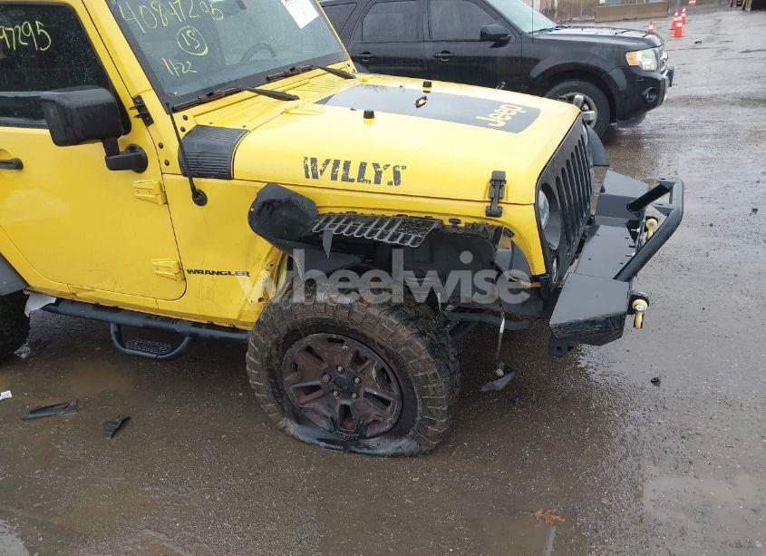 Photo 6 of 2015 Jeep Wrangler WILLYS WHEELER (VIN 1C4AJWAGXFL729114)