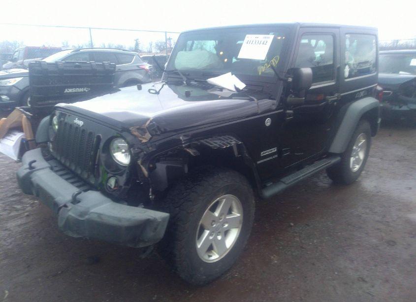 Photo 2 of 2016 Jeep Wrangler SPORT (VIN 1C4AJWAGXGL103130)