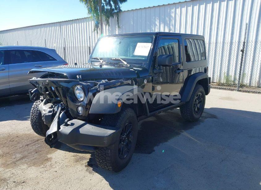 Photo 2 of 2016 Jeep Wrangler WILLYS WHEELER (VIN 1C4AJWAGXGL242397)