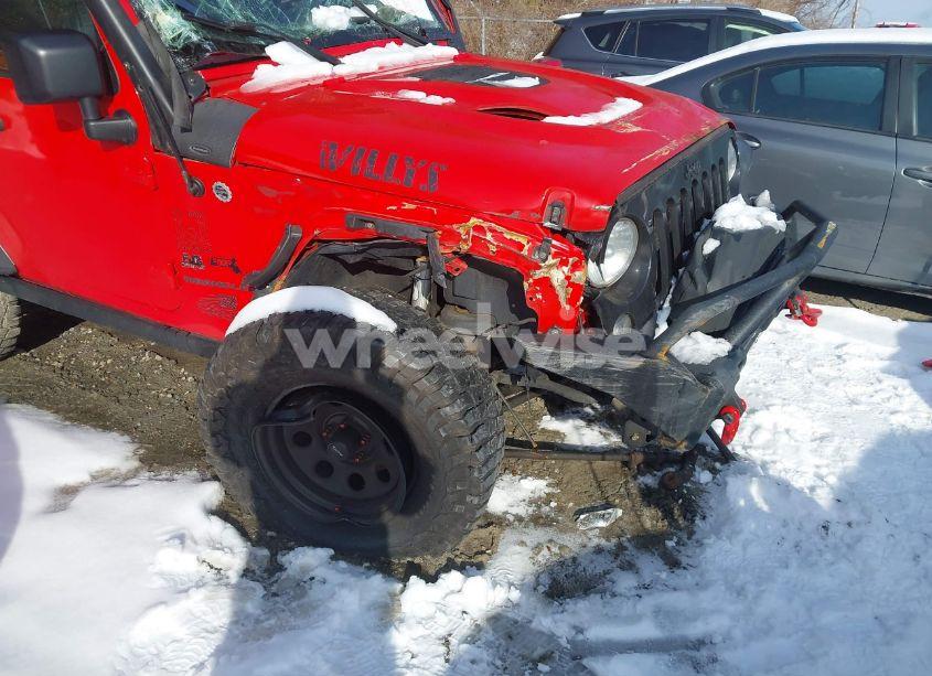 Photo 4 of 2017 Jeep Wrangler WILLY WHEELER 4X4 (VIN 1C4AJWAGXHL500385)