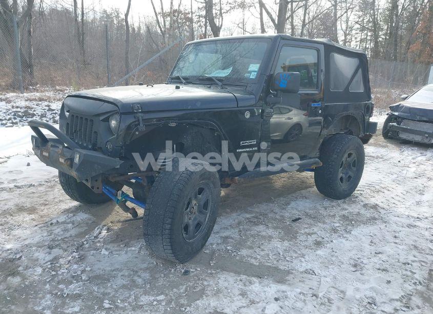 Photo 2 of 2017 Jeep Wrangler SPORT 4X4 (VIN 1C4AJWAGXHL546332)