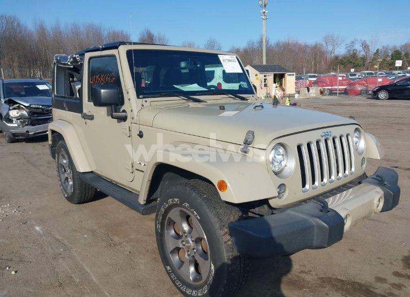 2017 Jeep Wrangler SAHARA 4X4 (VIN 1C4AJWBG0HL577748) main photo