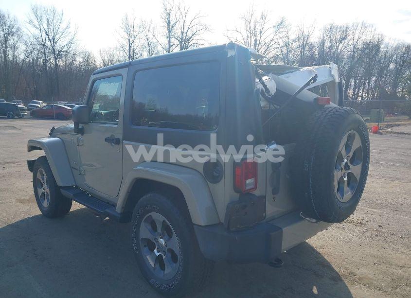 Photo 3 of 2017 Jeep Wrangler SAHARA 4X4 (VIN 1C4AJWBG0HL577748)