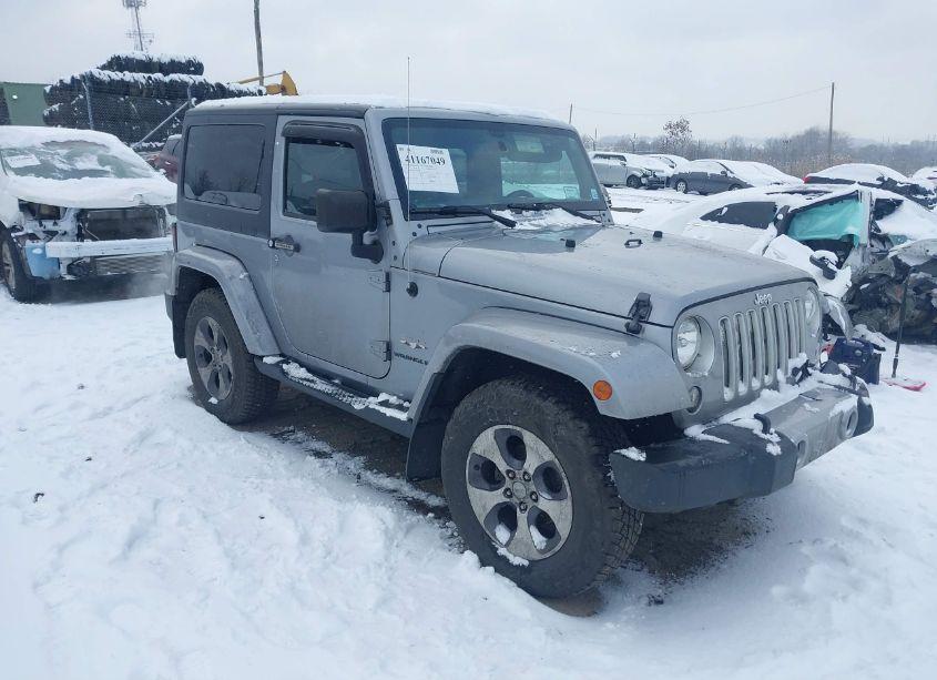 2016 Jeep Wrangler SAHARA (VIN 1C4AJWBG1GL126908) main photo