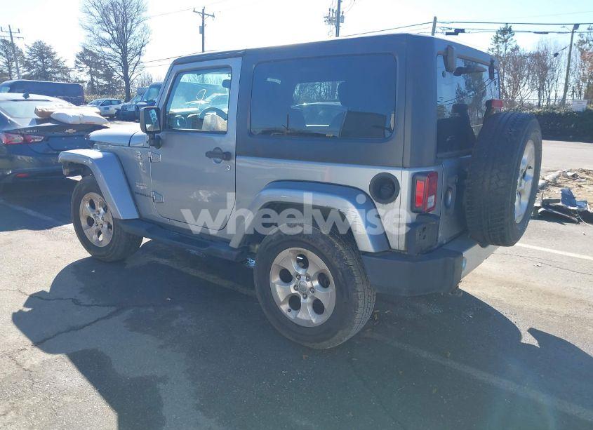 Photo 3 of 2015 Jeep Wrangler SAHARA (VIN 1C4AJWBG2FL614683)