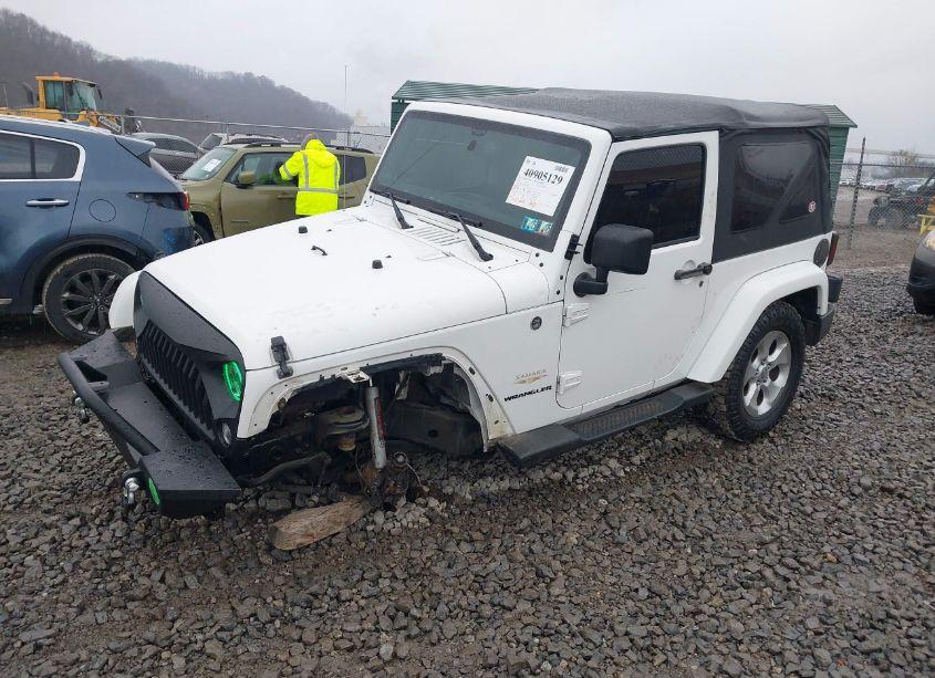 Photo 2 of 2014 Jeep Wrangler SAHARA (VIN 1C4AJWBG3EL166310)