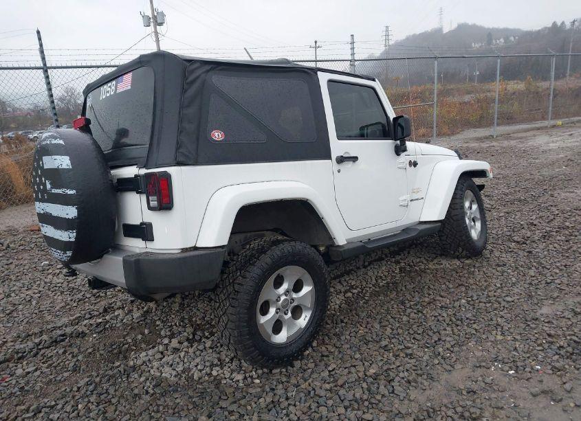 Photo 4 of 2014 Jeep Wrangler SAHARA (VIN 1C4AJWBG3EL166310)