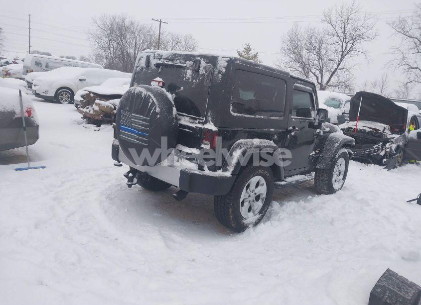 Photo 4 of 2014 Jeep Wrangler SAHARA (VIN 1C4AJWBG3EL190302)