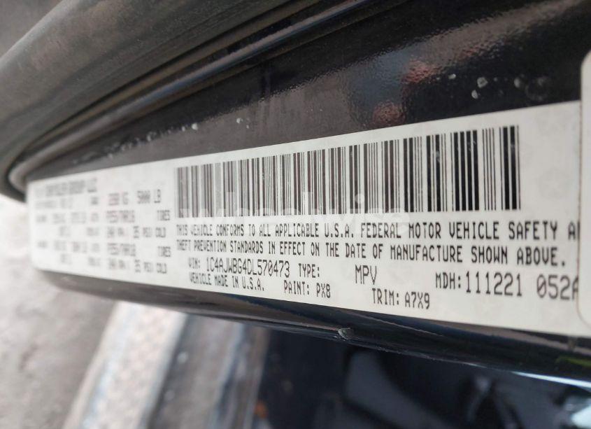 Photo 9 of 2013 Jeep Wrangler SAHARA (VIN 1C4AJWBG4DL570473)