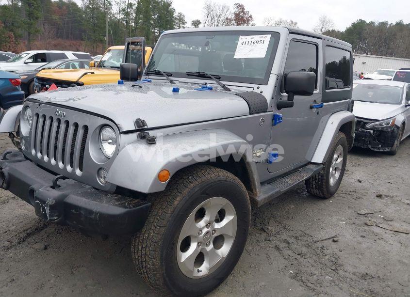 Photo 2 of 2015 Jeep Wrangler SAHARA (VIN 1C4AJWBG5FL751455)