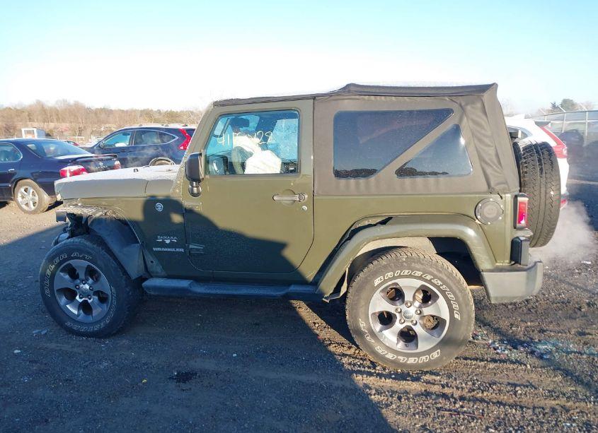 Photo 14 of 2016 Jeep Wrangler SAHARA (VIN 1C4AJWBG6GL128492)