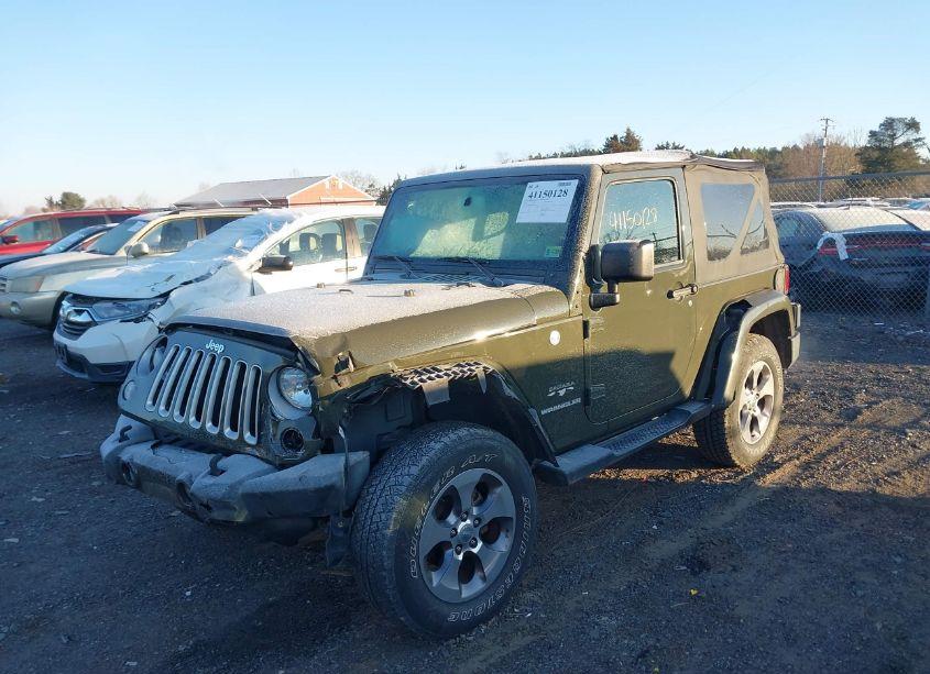 Photo 2 of 2016 Jeep Wrangler SAHARA (VIN 1C4AJWBG6GL128492)