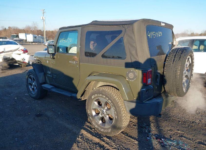Photo 3 of 2016 Jeep Wrangler SAHARA (VIN 1C4AJWBG6GL128492)