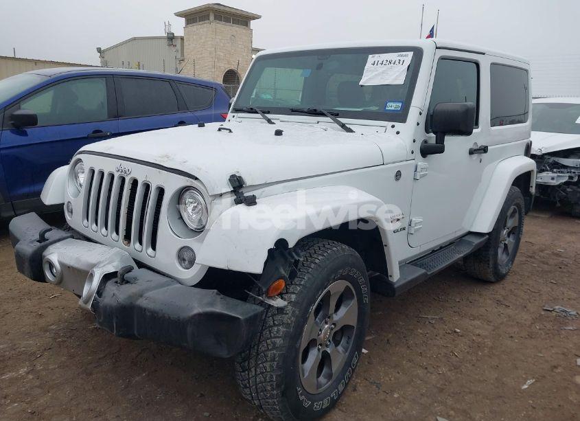 Photo 2 of 2017 Jeep Wrangler SAHARA 4X4 (VIN 1C4AJWBG6HL517876)