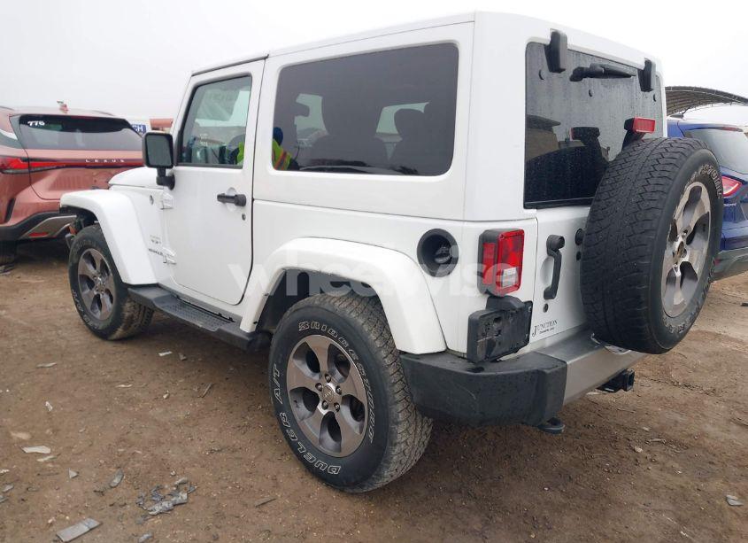 Photo 3 of 2017 Jeep Wrangler SAHARA 4X4 (VIN 1C4AJWBG6HL517876)