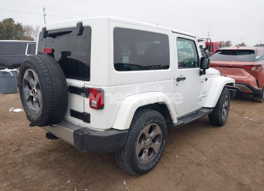 Photo 4 of 2017 Jeep Wrangler SAHARA 4X4 (VIN 1C4AJWBG6HL517876)
