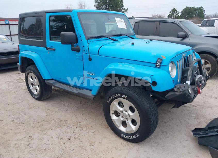 2017 Jeep Wrangler SAHARA 4X4 (VIN 1C4AJWBG6HL647236) main photo