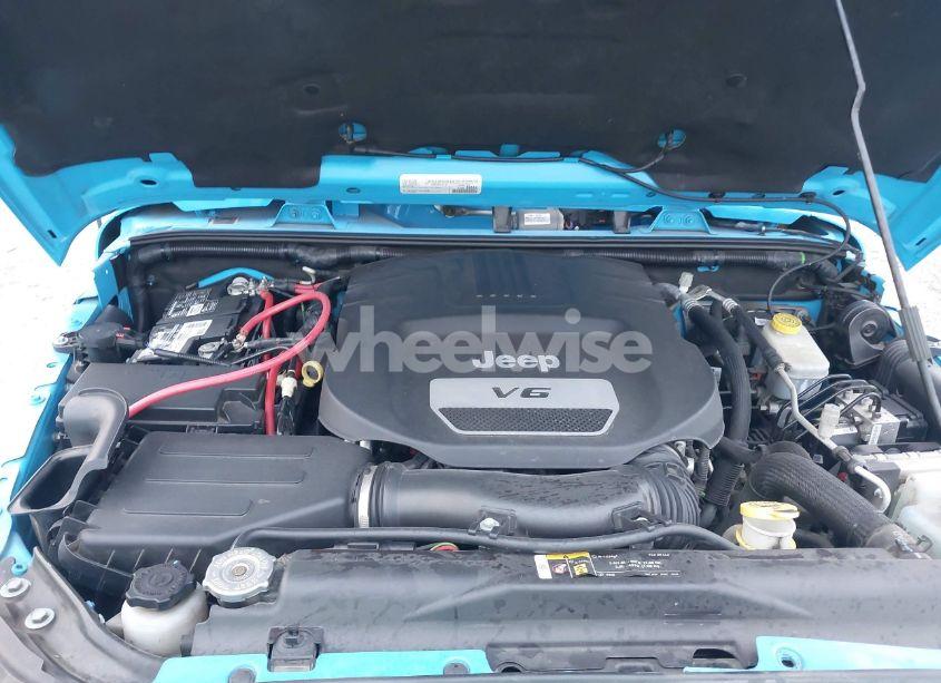 Photo 10 of 2017 Jeep Wrangler SAHARA 4X4 (VIN 1C4AJWBG6HL647236)