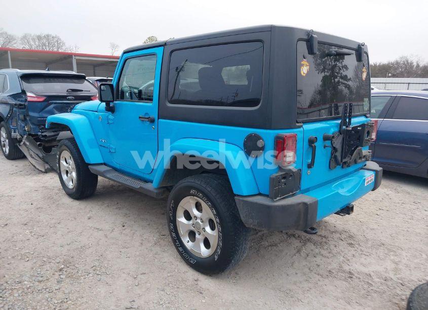 Photo 3 of 2017 Jeep Wrangler SAHARA 4X4 (VIN 1C4AJWBG6HL647236)