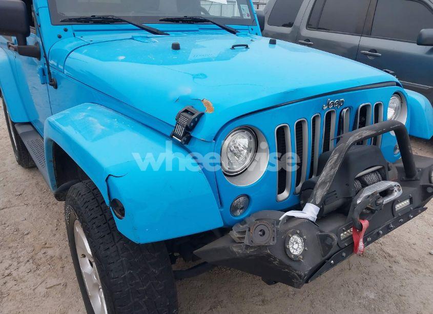 Photo 6 of 2017 Jeep Wrangler SAHARA 4X4 (VIN 1C4AJWBG6HL647236)