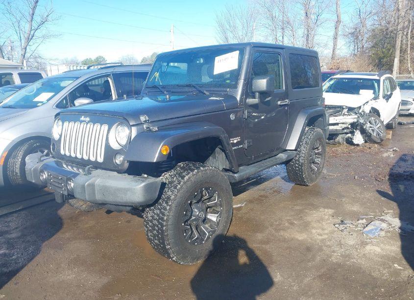 Photo 2 of 2017 Jeep Wrangler SAHARA 4X4 (VIN 1C4AJWBG6HL726096)