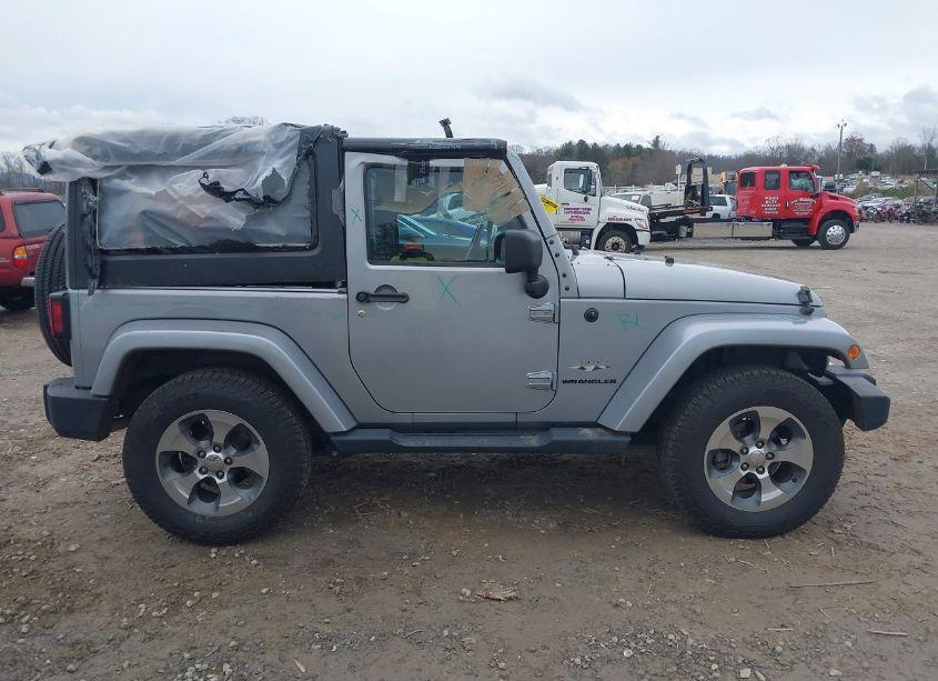 Photo 14 of 2017 Jeep Wrangler SAHARA 4X4 (VIN 1C4AJWBG6HL755551)